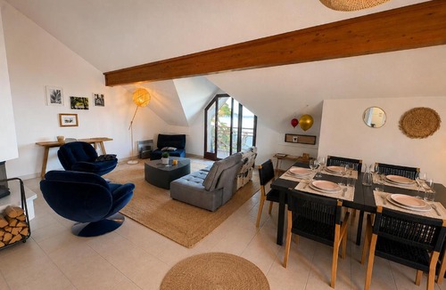 Amphion-les-Bains Apartment | Duplex d’exception avec vue lac et accès direct au Léman – Entre Évian et Thonon