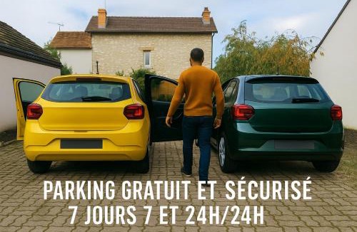 Montargis Apartment | Escale secrète Montargis Jacuzzi Appart Climatisé Parking gratuit