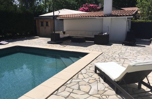 Le Porge House | Family villa swimming pool-Ocean & Arcachon bay