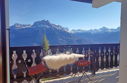 Cordon Apartment | Fully renovated duplex with exceptional view of the MONT BLANC