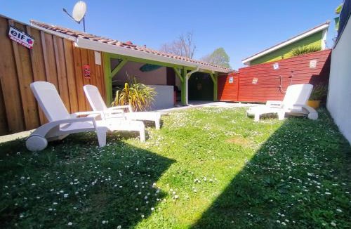 Brach House | Gîte avec bain à remous privé entre Bordeaux et Lacanau océan