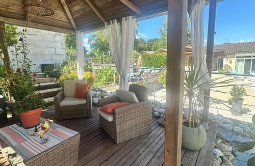 La Roche-Chalais House | Gîte Rêve de Coton avec Spa Privatif & Piscine