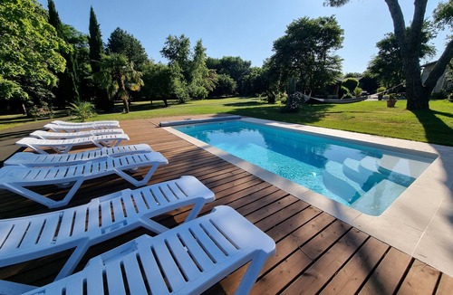 Thorigne Cottage | Gîte du Ruban Vert with private swimming pool