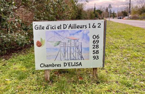 Saint-Morillon House | Gites d'Ici et d'Ailleurs 1 & 2 -famille ou groupe- Dépendances dans propriété proche Bordeaux et Bassin Arcachon