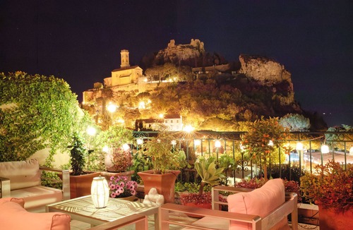 Eze House | House "Bella Vita" Èze Sea and village view