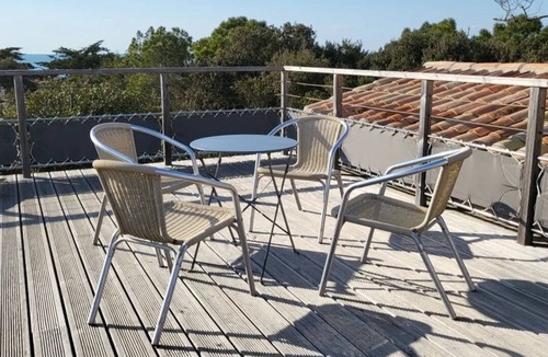 Saint-Georges-d'Oleron House | House sea view in Chaucre beach 80 m panoramic solarium