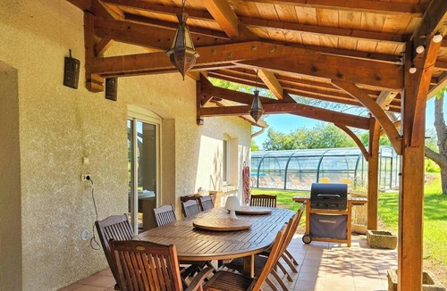 Monsaguel Cottage | House with pool, pets allowed - 12 guests