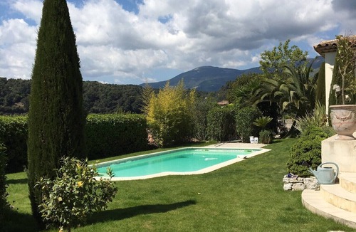 Vence House | Idyllic setting Bastide family view Saint Paul de Vence and sea
