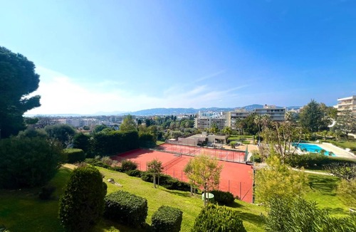 Juan-les-Pins Apartment | JUAN LES PINS - 4 people - swimming pool - tennis
