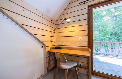La Feclaz Apartment | “L’aubier des Bauges” Apartment: Mountain View, Private Terrace, Wi-Fi