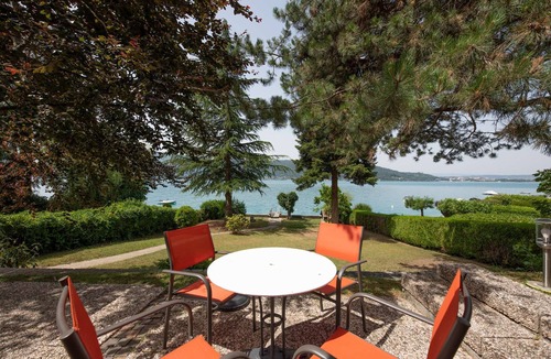 Veyrier-du-Lac House | Lakefront Villa with Private Dock on Lake Annecy | Sleeps 11