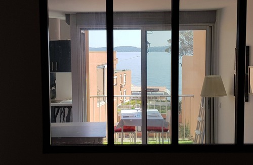 Sainte-Maxime City Centre Apartment | Large brand new studio with sea view Sainte-Maxime centre-Petite Plage below