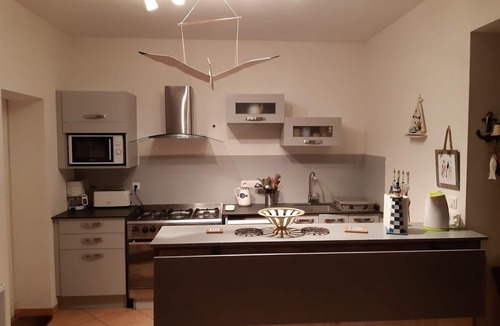 Le Cormier House | Large family villa, sleeps 12, seafront with swimming pool and enclosed garden