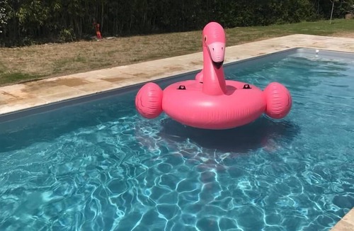 Le Cormier House | Large family villa, sleeps 12, seafront with swimming pool and enclosed garden