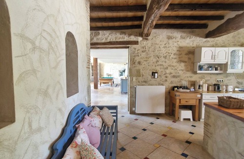 Cours-de-Monsegur House | Large private house with swimming pool-15 pers,park, billiards, children's games