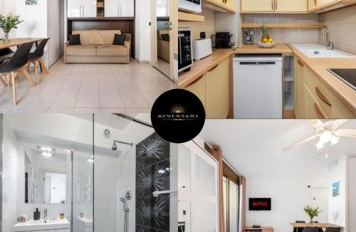 Menton Apartment | LE CAP SUD Résidence Calme avec Piscine - Proche Plage - Wifi - Garavan