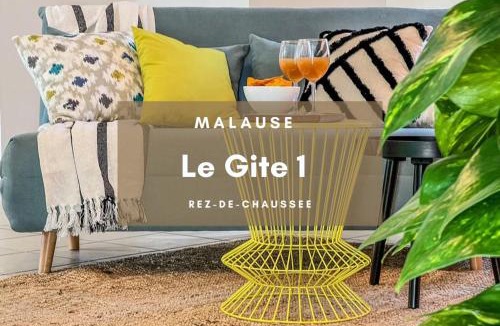 Malause Apartment | Le Gite 1 - Appartement T2 de 53m2, idéal pro ou couples, coeur de ville et proche GOLFECH