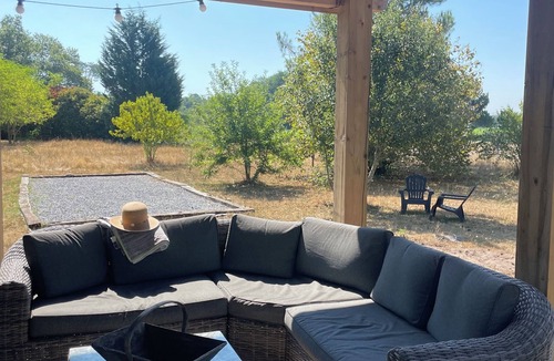 Laluque House | Le Yeme.10p charming house in the heart of the Landes .heated swimming pool.