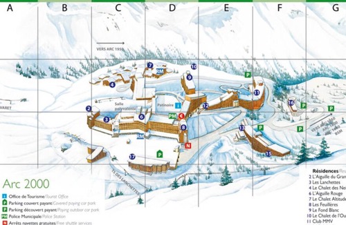 Arc-2000 Apartment | LES ARCS 2000, Chalet Apartment, snow sure, pool,steam,sauna, Mont Blanc view