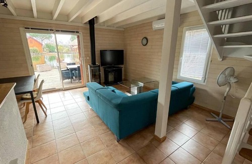 Hourtin Port Ski Chalet | Les Chalets Du Lac - 172 - Chalet coup de coeur à Hourtin Port pour 6 personnes MAE-8711