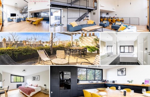 Coulmiers-Jardin des Plantes Apartment | Loft climatisé avec rooftop - Unique à Nantes