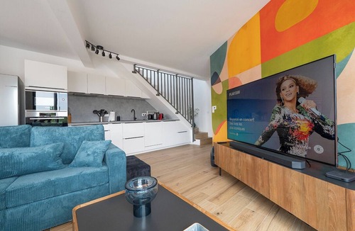 La Palmyre Apartment | Luxury, air-conditioned apartment with rooftop terrace and spa – La Palmyre, near the beach