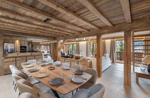 Meribel Village Ski Chalet | Luxury chalet with relaxation area, gym and spa in Méribel
