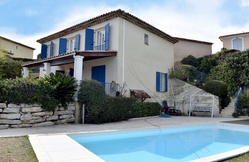 Villeneuve-Loubet Villa | Magnificent sea view villa with swimming pool in private grounds