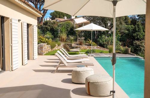 Les Restanques House | Magnificent villa with a pool and panoramic sea views, 6 persons – Gulf of Saint-Tropez