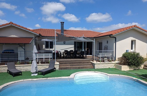 Saugnac-et-Cambran House | Maison 3 ch 1 Bureau 140 M2 Avec Piscine sur Saugnac et Cambran