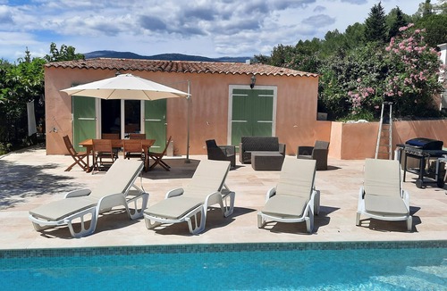 Le Plan-de-Grasse House | Maison Avec Piscine et Climatisation au Calme Absolu