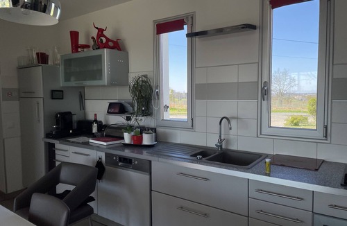 Sainte-Croix-Du-Mont Villa | MAISON CONTEMPORAINE AU MILIEU DES VIGNES 200 m2 - 6 personnes - LUXE.