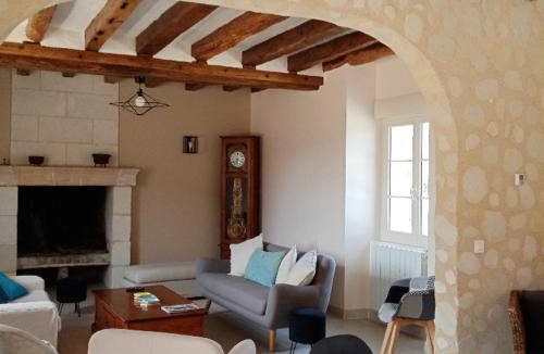 Villedieu-le-Chateau House | Maison de Campagne Confortable avec Cheminée et Jardin - FR-1-491-432