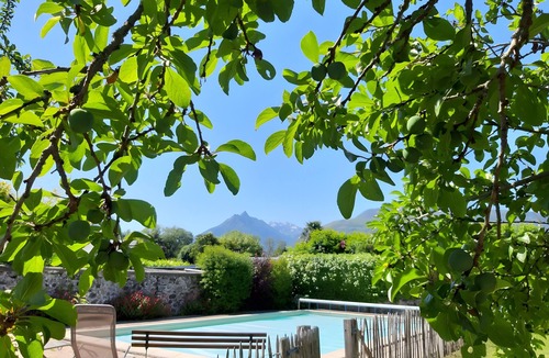 Ayzac-Ost House | Maison l'Oustaou with Pool, Mountain View and Large Enclosed Garden