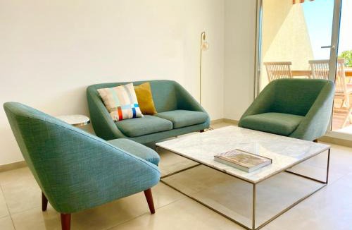 Menton Apartment | Mansfield vue carte Postale Terrasse Piscine 2