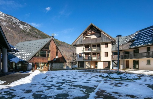 Saint-Colomban-des-Villards Apartment | Mountain Lodging with Private Balcony