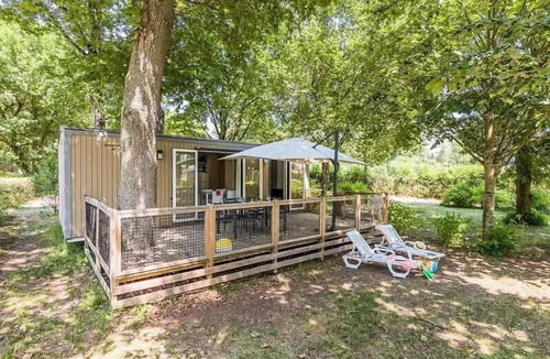 Landevieille House | Mobile Home | Comfort | 2 Bedrooms | 4 People | Raised, Uncovered Deck