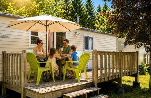 Meymac House | Mobile home in family campsite - n°9