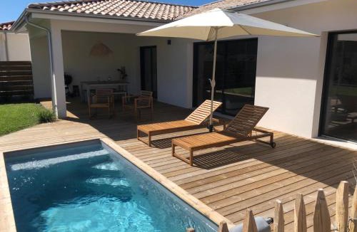Lacanau Villa | Modern house with pool, between lake and forest