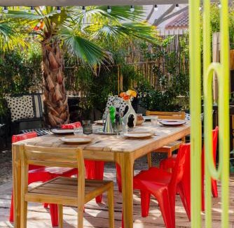 La Capte House | N5 La Capte, plage à pied & jardin, garage, clim, Hyères