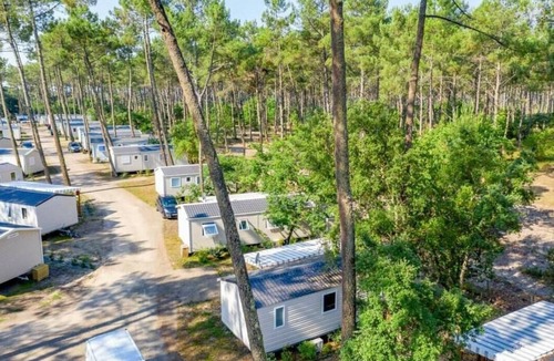 Saint-Julien-en-Born House | New mobile home 2022/44m²+veranda in 3-star vacation park approx. 4km from the beach