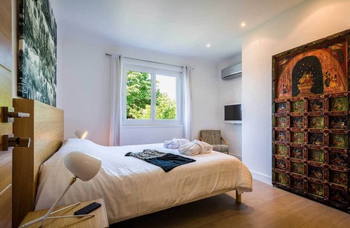 Bidart Villa | PANORAMA KEYWEEK Mountain View Villa, Fireplace, Pool and Sauna in Bidart