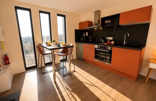 Marignier Apartment | Premium Air-Conditioned Studio – Terrace – Mountain View