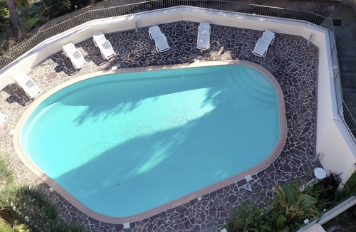 Cap d'Ail Apartment | Residence Garden Plaza in Monaco with splendid sea view pool and security