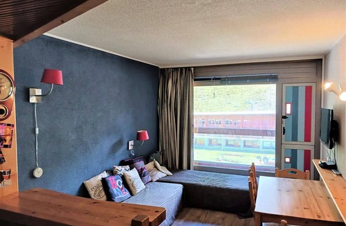 Arc-2000 Apartment | Residence Hotel Aiguille Rouge - Charming studio for 4 people in Arc 2000 ski to the feet, in the center resort, at the foot of the shops and close to bowling and the