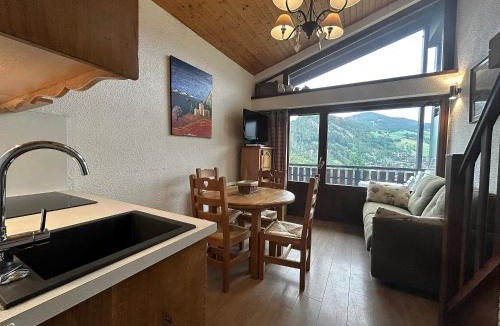La Clusaz Apartment | RICHEMONT 12 - Duplex proche pistes avec vue village - Garage