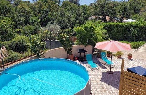 Roquefort-les-Pins House | Roquefort les Pins-2 p-private pool-terrace