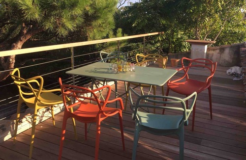 La Capte House | Sea view house a few meters from the beach and shops