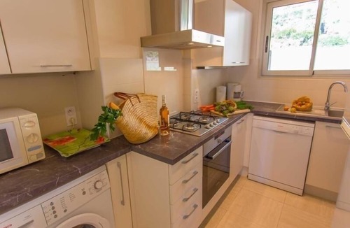 Menton Apartment | Seaside 2BR Apartment with Terrace, Pool & Garage in Menton