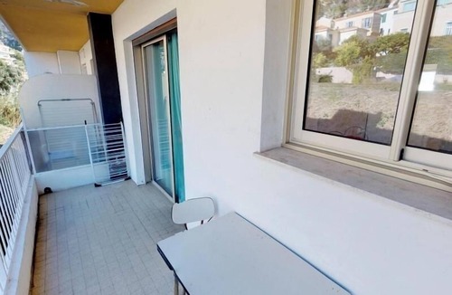 Menton Apartment | Seaside 2BR Apartment with Terrace, Pool & Garage in Menton